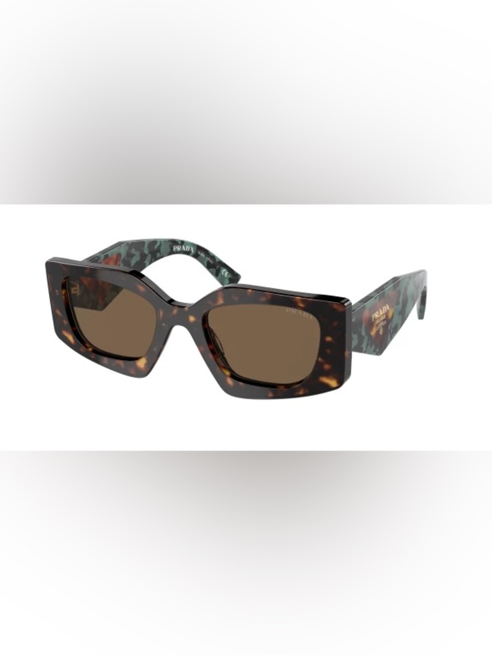 Prada PR 15YS in Tortoise/Dark Brown